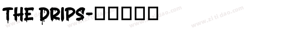 The Drips字体转换